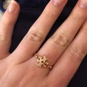 Tory Burch Kira Pave Ring
